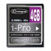 Integral 4GB i-Pro CompactFlash 40x (INCF4G40WV2) Integral 4GB i-Pro CompactFlash 40x (INCF4G40WV2)